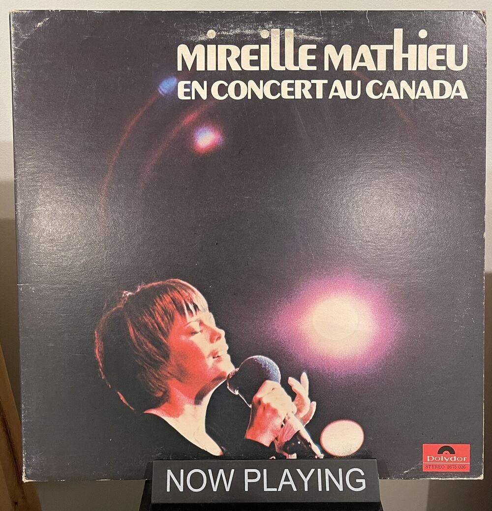 2 LP - Mireille Mathieu en Concert au Canada Polydor 2675026 Gatefold Klappcover
